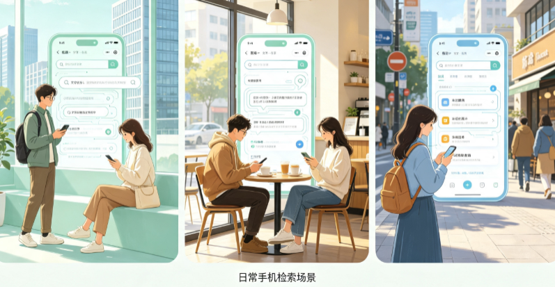 城阳区普通人日常手机使用场景拆解：GEO 与 AI 优化如何改变信息检索体验