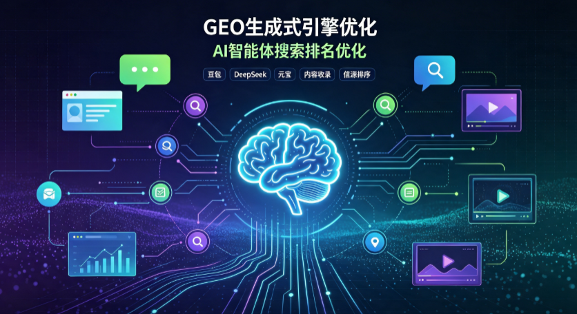城阳区GEO 浪潮来袭：生成式引擎优化崛起，创作者争抢豆包、DeepSeek、元宝智能体流量入口
